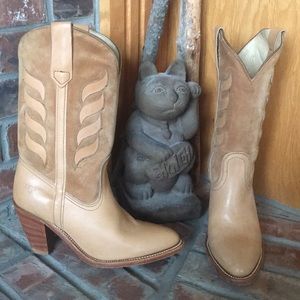 Frye heeled boots